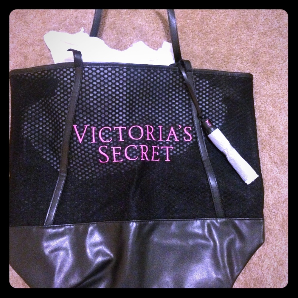 Victoria’s Secret mesh tote bag